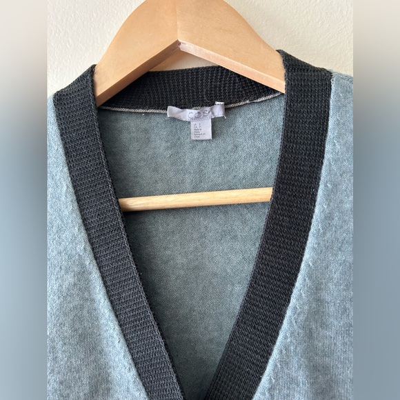COS Colour-block Cardigan Sweater In Green size S - Picture 13 of 14